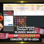 BUKTI JACKPOT SLOT 15.000X MANIA TERPERCAYA DI INDONESIA TGL 05-10-2024