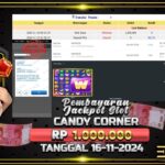 BUKTI JACKPOT SLOT CANDY CORNER TERPERCAYA DI INDONESIA TGL 16-11-2024