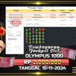 BUKTI JACKPOT SLOT GATES OF OLYMPUS 1000 TERPERCAYA DI INDONESIA TGL 15-11-2024