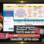 BUKTI JACKPOT TOGEL TOTO MACAU TERPERCAYA DI INDONESIA TGL 22-11-2024