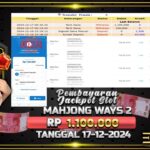 BUKTI JACKPOT SLOT MAHJONG WAYS 2 TERPERCAYA DI INDONESIA TGL 17-12-2024