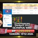 BUKTI JACKPOT SLOT GATES OF OLYMPUS 1000 TERPERCAYA DI INDONESIA TGL 13-12-2024