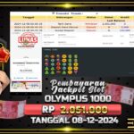 BUKTI JACKPOT SLOT GATES OF OLYMPUS 1000 TERPERCAYA DI INDONESIA TGL 08-12-2024