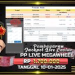 BUKTI JACKPOT PP LIVE MEGAWHEEL TERPERCAYA DI INDONESIA TGL 10-01-2025