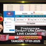 BUKTI JACKPOT LIVE CASINO TERPERCAYA DI INDONESIA TGL 17-01-2025