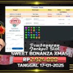 BUKTI JACKPOT SWEET BONANZA XMAS TERPERCAYA DI INDONESIA TGL 17-01-2025