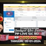 BUKTI JACKPOT PP LIVE SIC BO TERPERCAYA DI INDONESIA TGL 05-01-2025