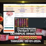 BUKTI JACKPOT SLOT GATES OF OLYMPUS XMAS 1000 TERPERCAYA DI INDONESIA TGL 05-01-2025