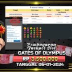 BUKTI JACKPOT SLOT GATES OF OLYMPUS TERPERCAYA DI INDONESIA TGL 06-01-2025